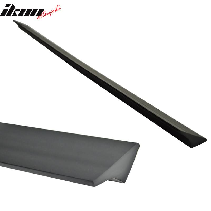 2014-2017 Honda City 6Th 4Dr Unpainted Black Roof Spoiler PU Flexible