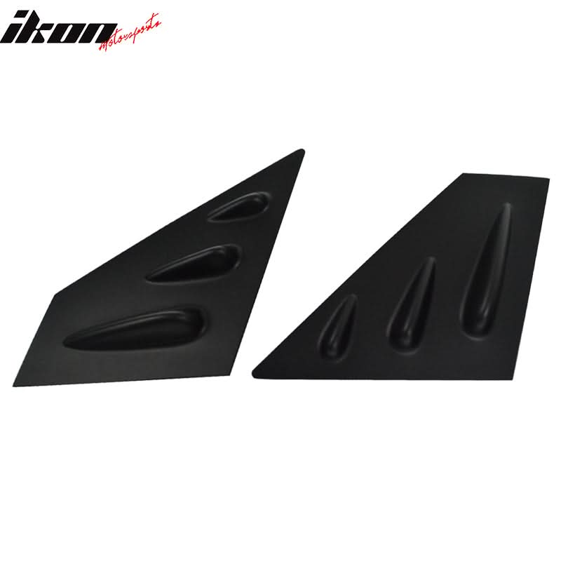 2015-2021 Subaru WRX STI Style Unpainted Window Louver ABS