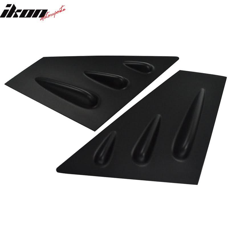 2015-2021 Subaru WRX STI Style Unpainted Window Louver ABS
