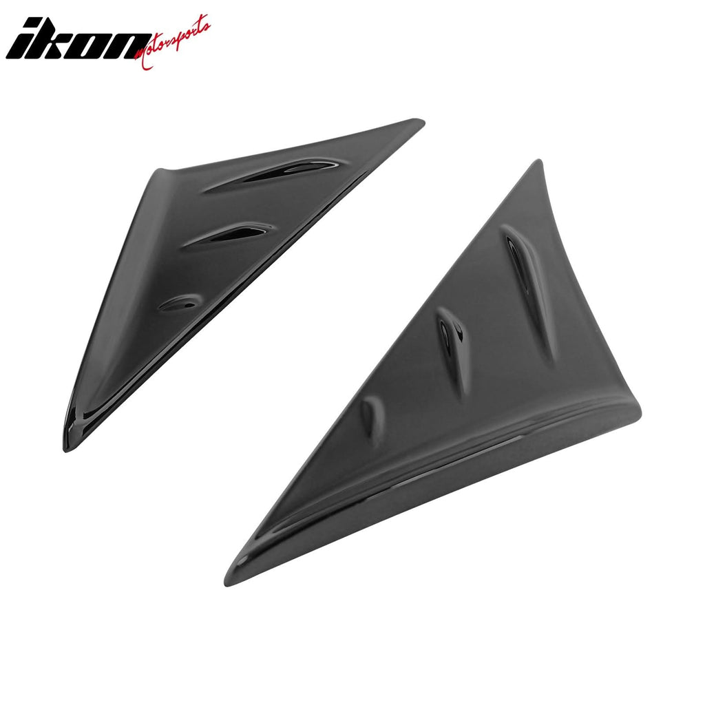 2019-2025 Toyota GR Supra J29 Painted #202 Black Side Window Louvers