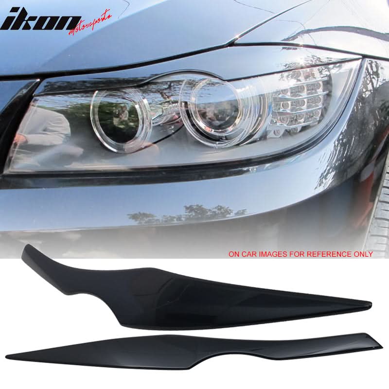 2006-2011 BMW E90 3 Series Sedan Front Eyelid Eyebrow ABS