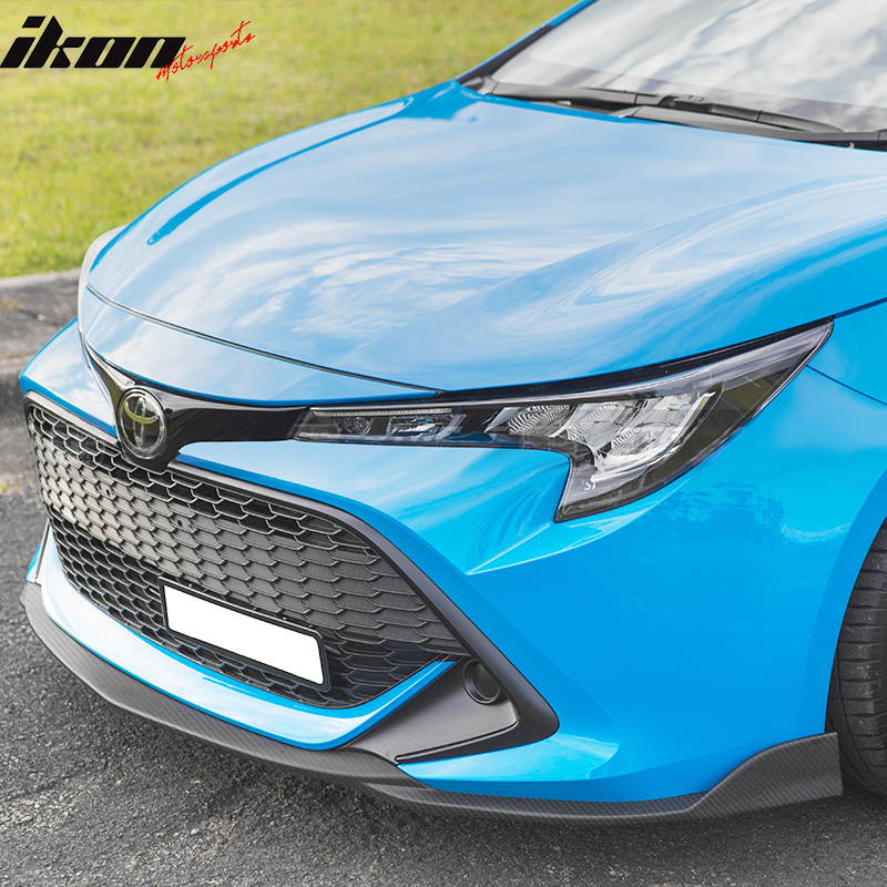 2019-2022 Toyota Corolla E210 Hatchback Carbon fiber Front Lip Spoiler