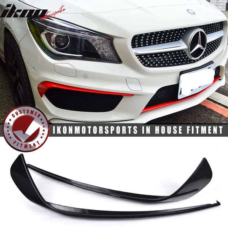 2014-2018 Benz W117 CLA-Class OE Style Unpainted Front Vent Flaps ABS