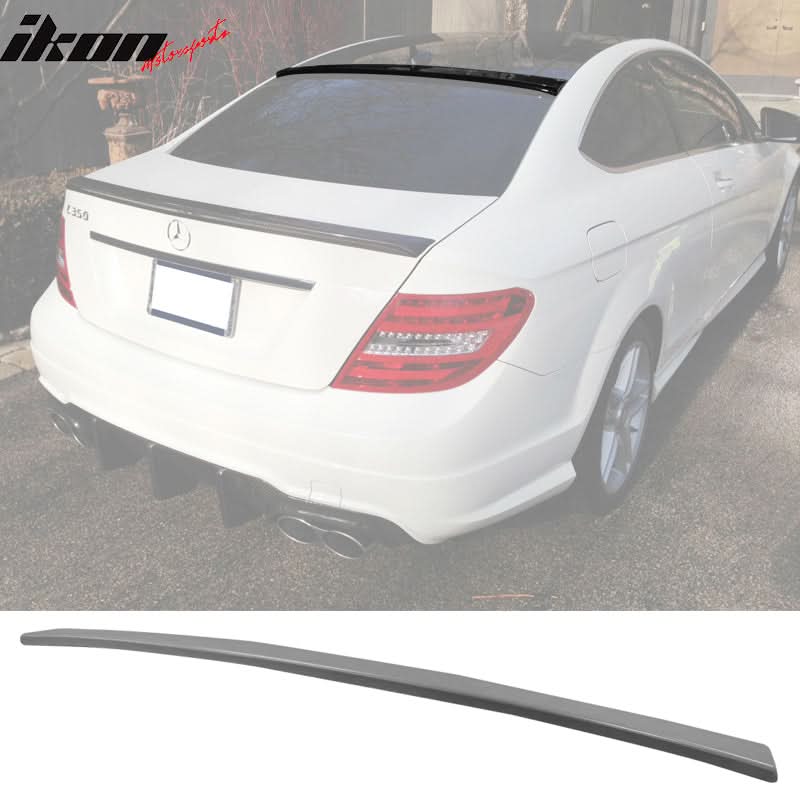 2011-2015 Benz C-Class C204 2Dr Rear Roof Spoiler Wing ABS
