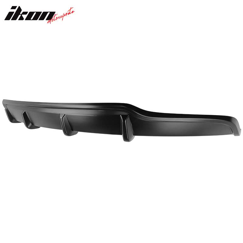 2017-2023 Tesla Model 3 V Style Unpainted Rear Bumper Diffuser ABS