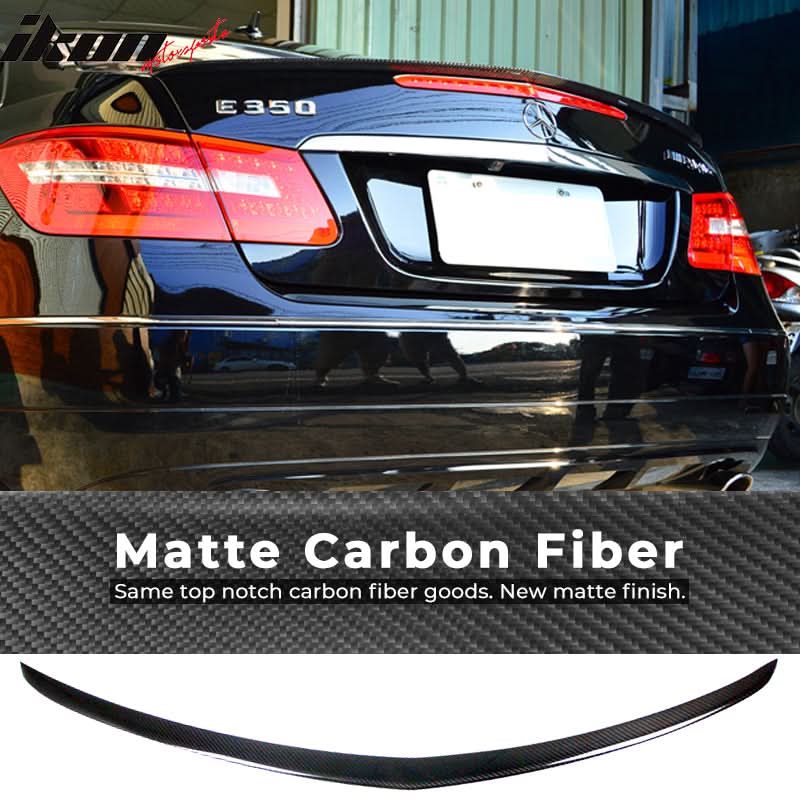 2010-2017 Benz E Class W207 C207 Coupe  AMG Carbon Fiber Trunk Spoiler