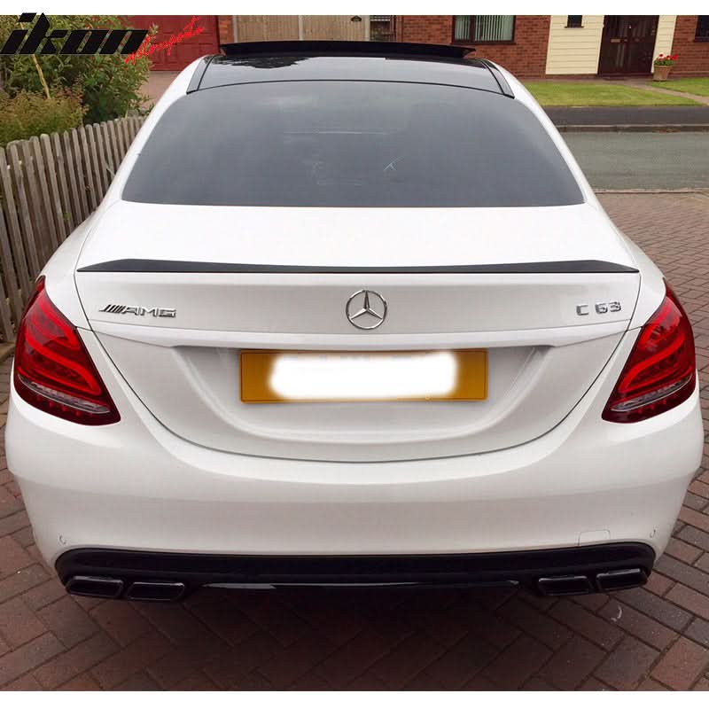 2015-2021 Benz W205 Sedan 4D OE Style Trunk Spoiler ABS