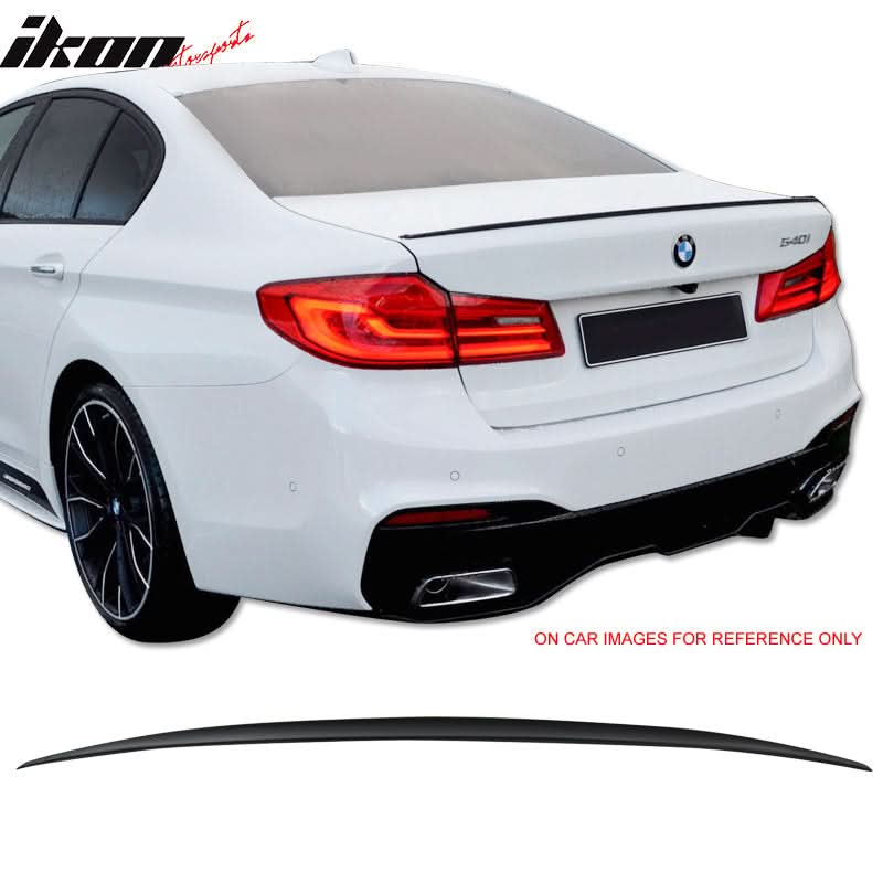 2017-2023 BMW 5 Series G30 Sedan M5 P Style Trunk Spoiler Wing ABS