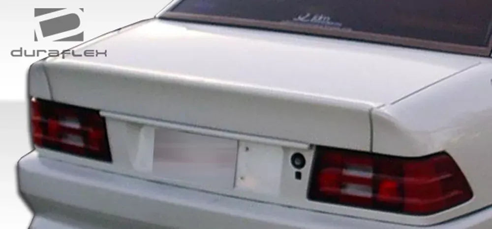 Duraflex AMG Look Wing Spoiler Compatible With 1990-2002 Mercedes SL - Mercedes - 3 Piece