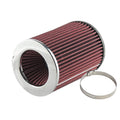 Replacement RED Pleated Cotton Air Filter Element, MAXX-FLO