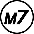M7 Speed Large 22" Decals | Matte Silver | Set of 2