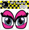 M7 Eye Decal Set (R50-R53) Sexy Pink