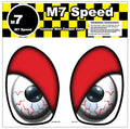 M7 Eye Decal Set (R50-R53)-Bloodshot | Red Lids