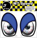 M7 Eye Decal Set (R50-R53)-Bloodshot | Blue Lids