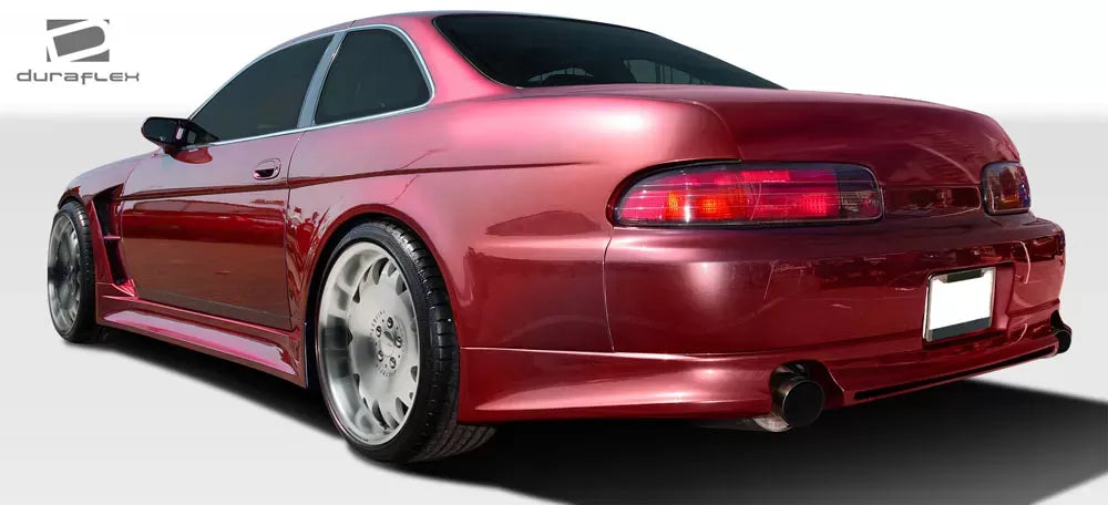 Duraflex V-Speed Wide Body Rear Bumper Cover Compatible With 1992-2000 Lexus SC - 1 Piece
