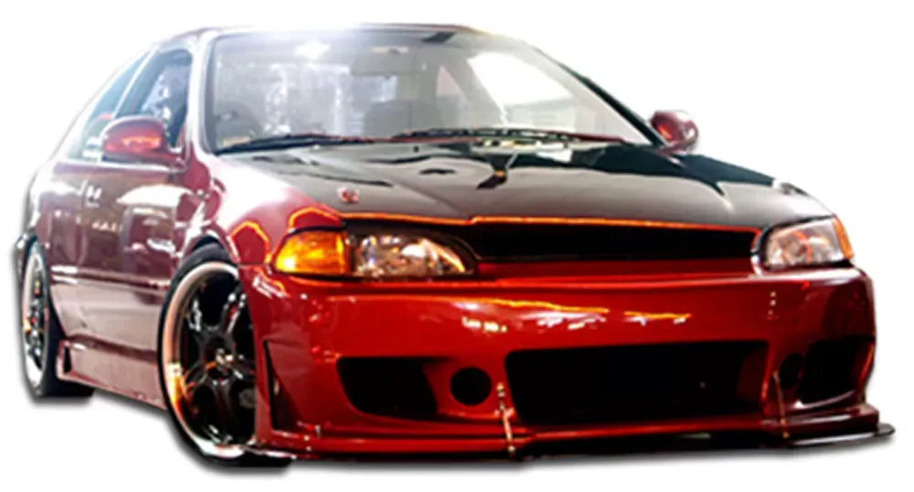 Duraflex B-2 Front Bumper Cover Compatible With 1992-1995 Honda Civic - 1 Piece