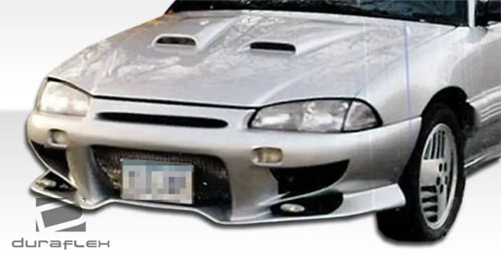 Duraflex Vader Front Bumper Cover Compatible With 1992-1995 Pontiac Grand Am - 1 Piece
