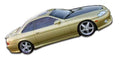 Duraflex J-Magic Side Skirts Compatible With 1992-2000 Lexus SC - 2 Piece