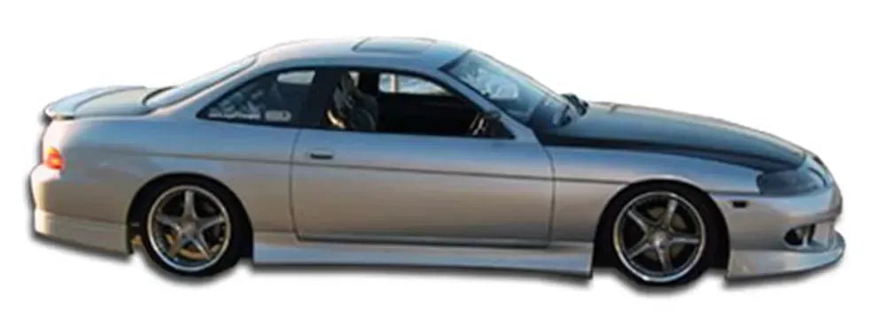 Duraflex V-Speed Side Skirts Rocker Panels Compatible With 1992-2000 Lexus SC - 2 Piece