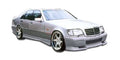 Duraflex VIP Front Bumper Cover Compatible With 1992-1999 Mercedes S Class - 1 Piece