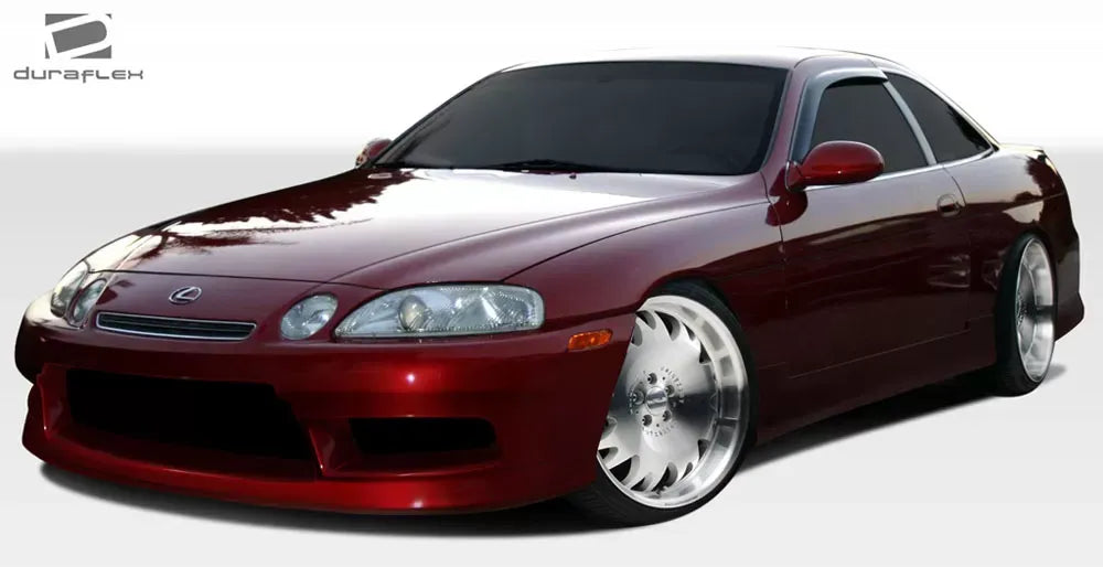 Duraflex O-Design Front Bumper Cover Compatible With 1992-2000 Lexus SC - 1 Piece
