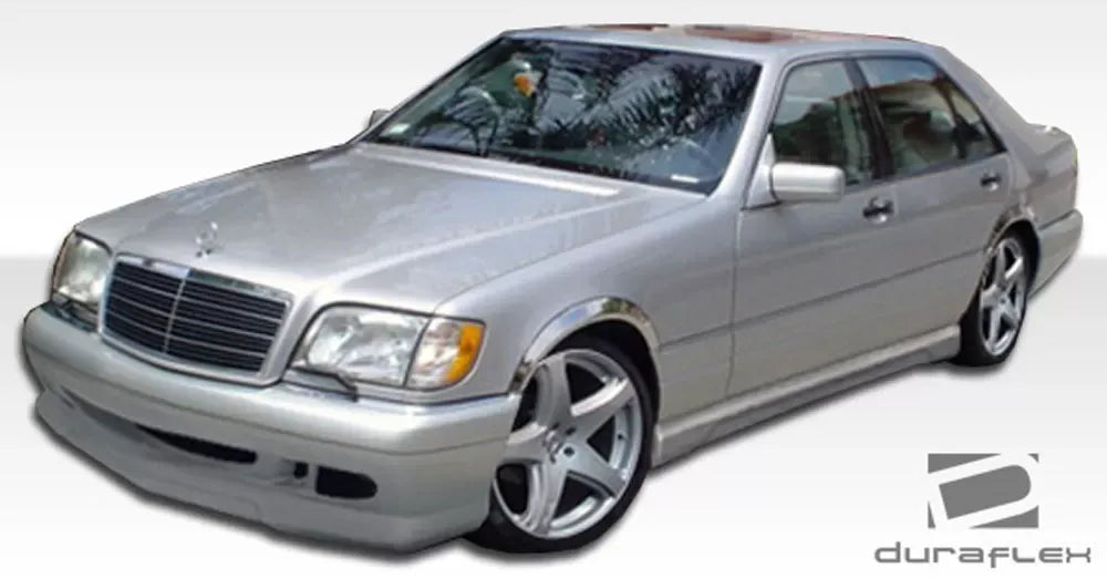 Duraflex W-1 Front Bumper Cover Compatible With 1992-1999 Mercedes S Class - 1 Piece
