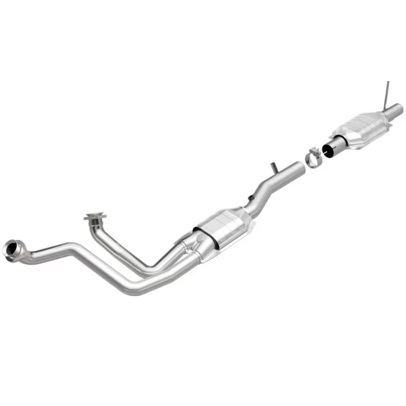MagnaFlow HM Grade Direct-Fit Catalytic Converter for Ford F-150/F-250/F-350 1996, Stainless Steel