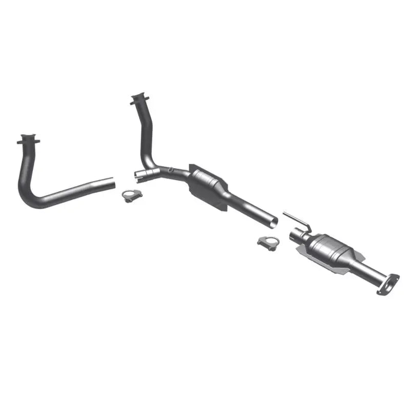 MagnaFlow HM Grade Direct-Fit Catalytic Converter for 1996-1997 Ford Aerostar, Stainless Steel