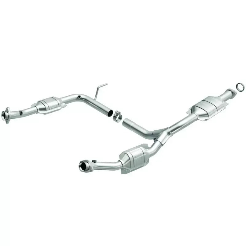 MagnaFlow HM Grade Direct-Fit Catalytic Converter 93372 for Ford Explorer, Mercury Mountaineer 2002-2004, Stainless Stee