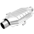 MagnaFlow Standard Grade Universal Catalytic Converter 93524, 16" Length, Stainless Steel, EPA Compliant