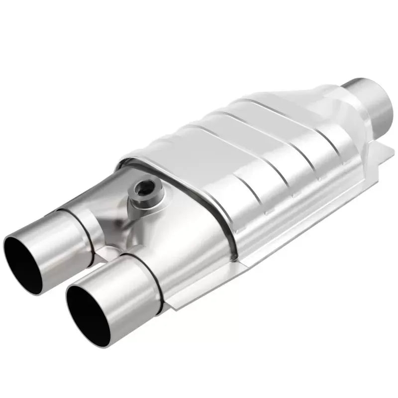 MagnaFlow Standard Grade Universal Catalytic Converter 93537, 2.5in, Fits BMW 850Ci/CSi 1995-1997