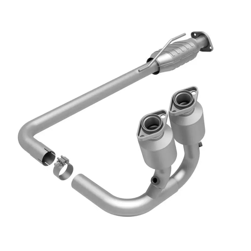 MagnaFlow HM Grade Direct-Fit Catalytic Converter for 2004-2006 Jeep Wrangler, Stainless Steel