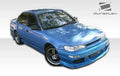 Duraflex Bomber Front Bumper Cover Compatible With 1993-1997 Toyota Corolla - 1 Piece