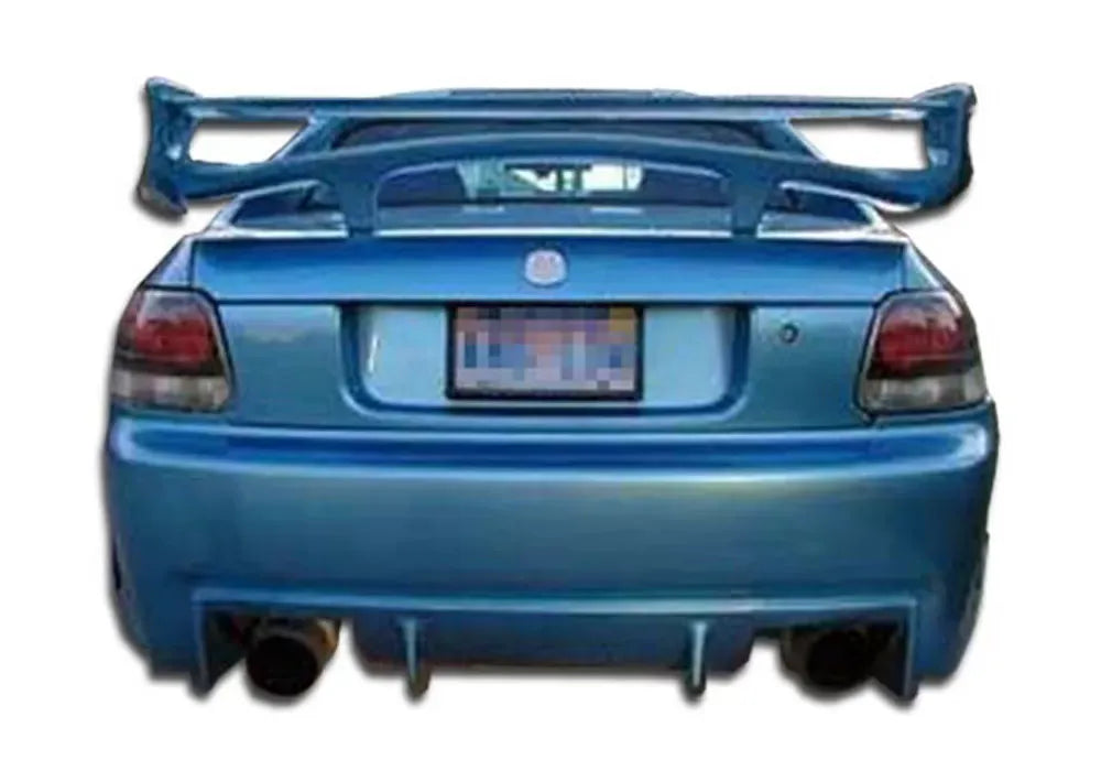 Duraflex Buddy Rear Bumper Cover Compatible With 1993-1997 Honda Del Sol - 1 Piece