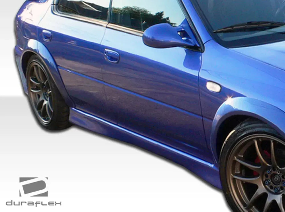 Duraflex S-Sport Side Skirts Compatible With 1993-2001 Subaru Impreza - 2 Piece
