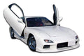 Duraflex Sleek Front Bumper Cover Compatible With 1993-1997 Mazda RX7 - 1 Piece