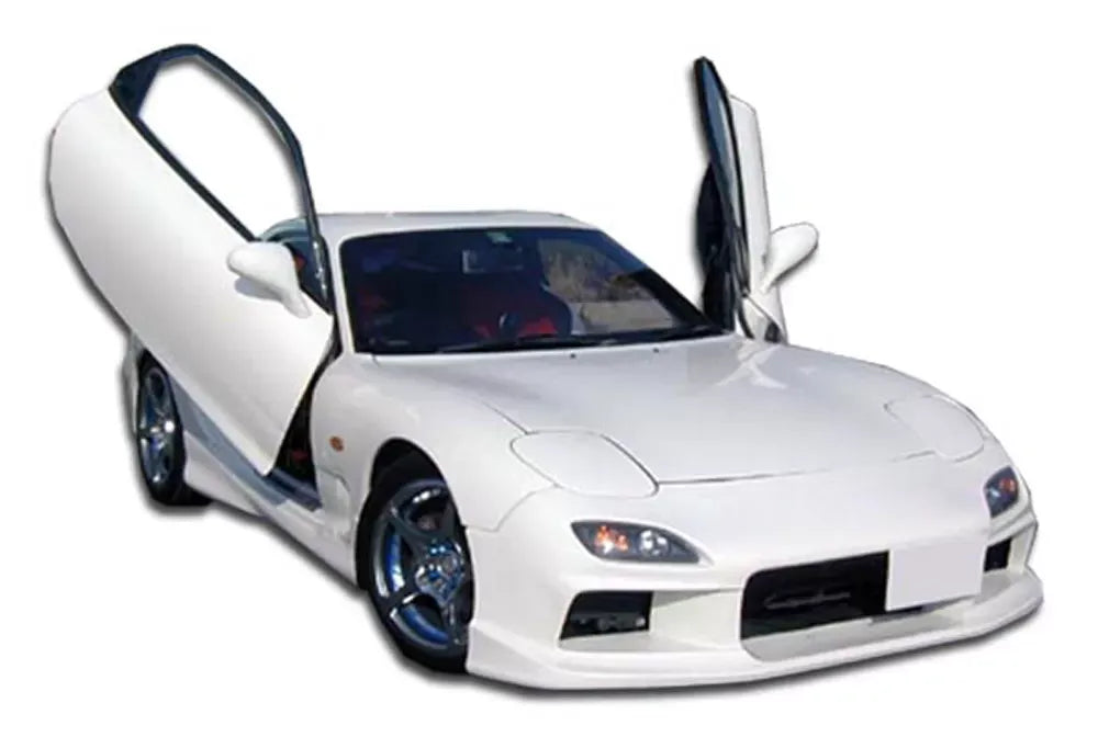 Duraflex Sleek Front Bumper Cover Compatible With 1993-1997 Mazda RX7 - 1 Piece