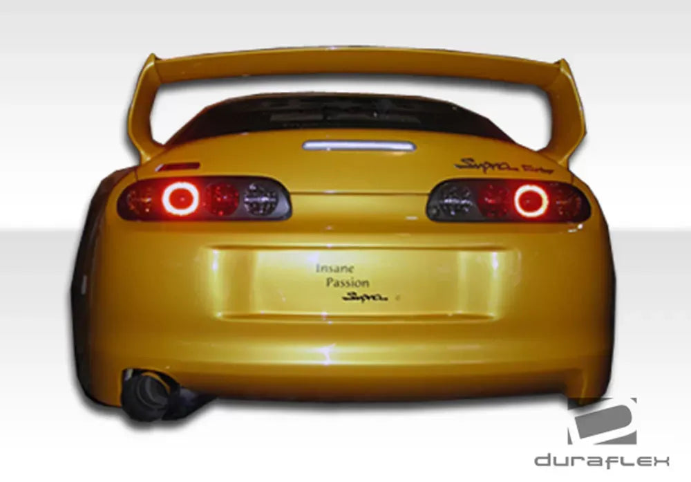 Duraflex TD3000 Wide Body Rear Bumper Cover Compatible With 1993-1998 Toyota Supra - 1 Piece