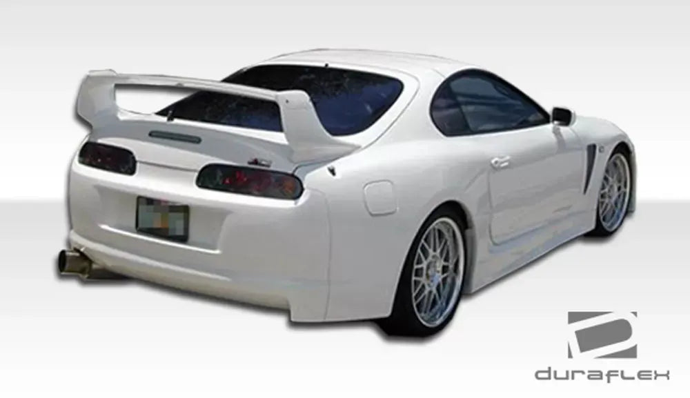 Duraflex TD3000 Wide Body Rear Bumper Cover Compatible With 1993-1998 Toyota Supra - 1 Piece