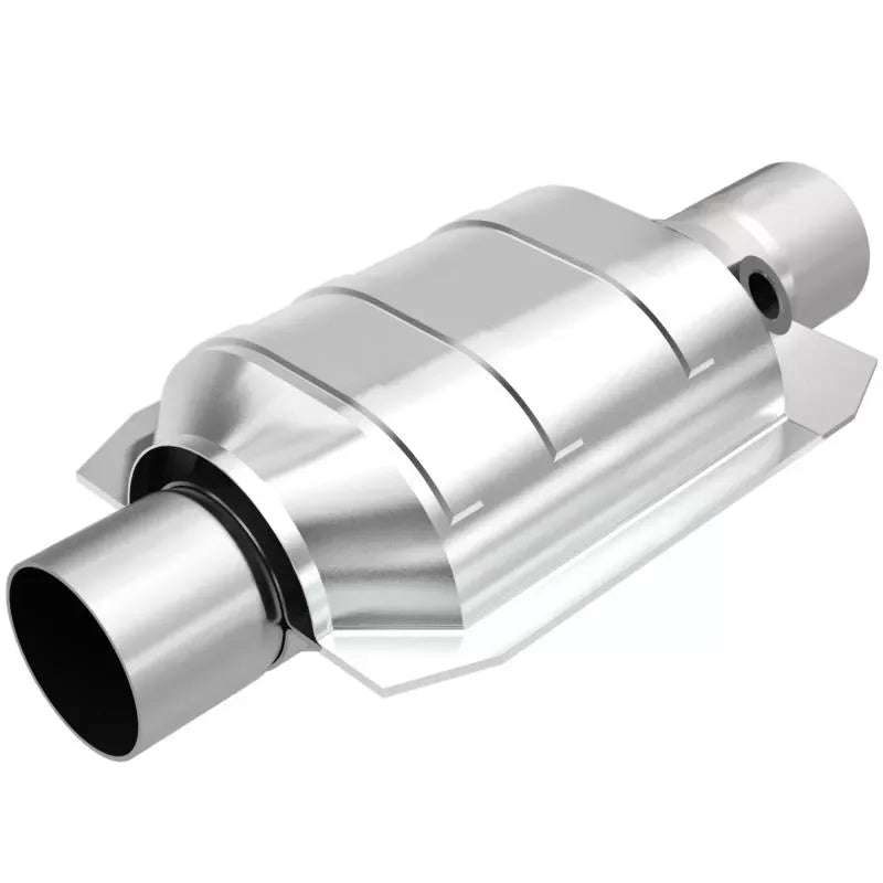 MagnaFlow OEM Grade Universal Catalytic Converter 2.5in Inlet/Outlet, Clam Shell Design