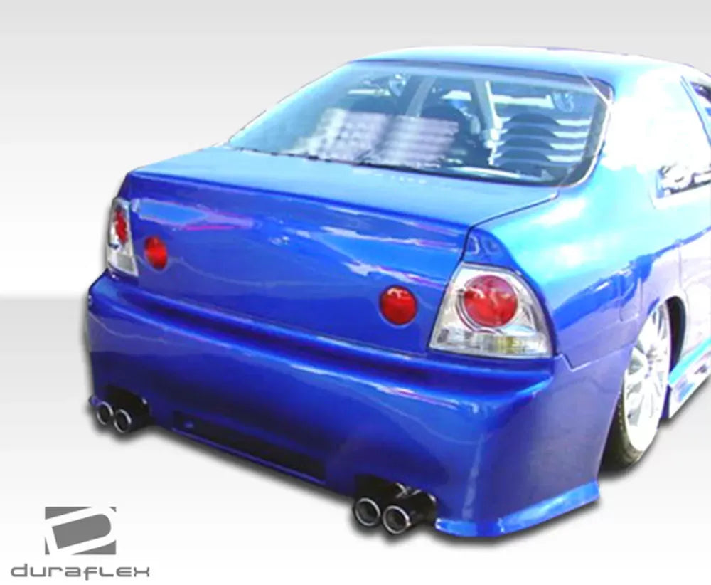 Duraflex Spyder Rear Bumper Cover Compatible With 1996-1997 Honda Accord - 1 Piece