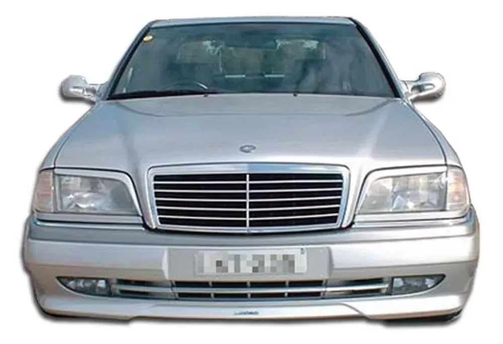 Duraflex AMG Look Front Bumper Cover Compatible With 1994-2000 Mercedes C Class - 1 Piece