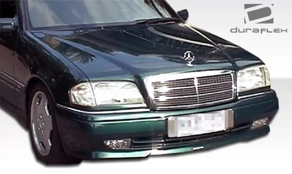 Duraflex AMG Look Front Bumper Cover Compatible With 1994-2000 Mercedes C Class - 1 Piece