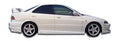 Duraflex Bomber Side Skirts Compatible With 1994-2001 Acura Integra 4DR - 2 Piece