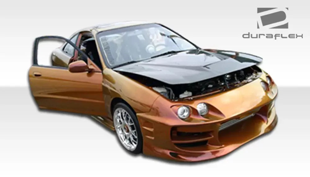 Duraflex Bomber Front Bumper Cover Compatible With 1998-2001 Acura Integra - 1 Piece