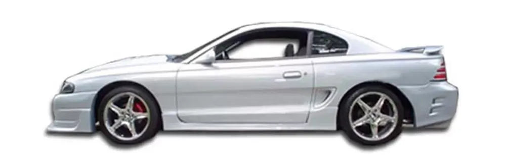 Duraflex Colt Side Skirts Compatible With 1994-1998 Ford Mustang - 2 Piece