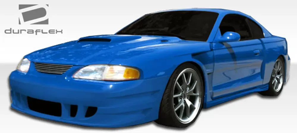 Duraflex GT500 Wide Body Door Caps Compatible With 1994-1998 Ford Mustang - 2 Piece
