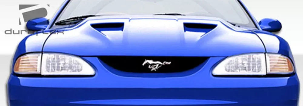 Duraflex Mach 1 Hood Compatible With 1994-1998 Ford Mustang - 1 Piece