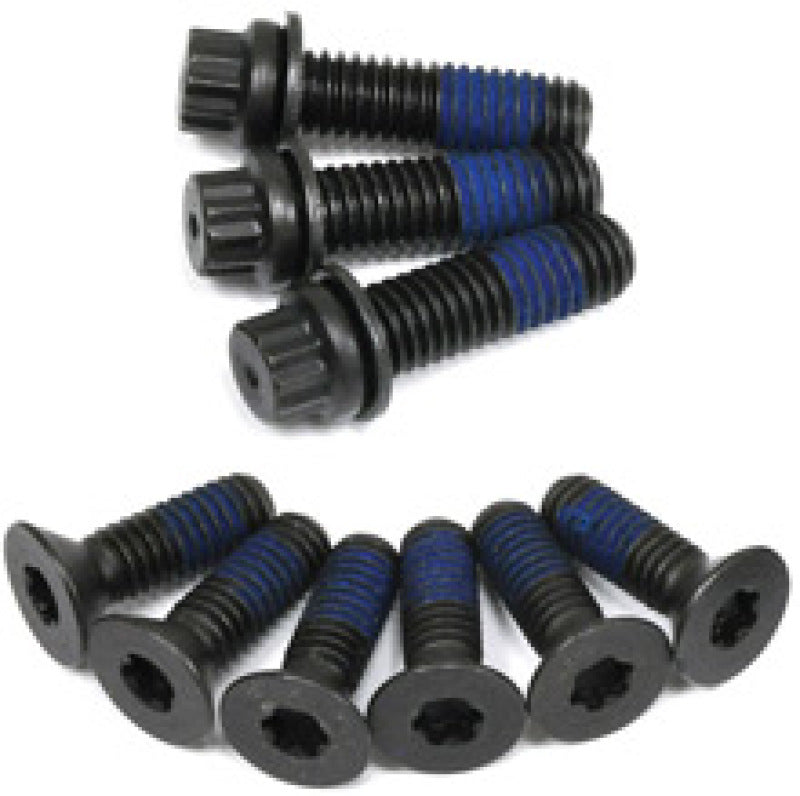 ATI Damper Bolt Pack - LS Y Body - 6 - 5/16 - 18x1 & 3 - 3/8 - 16x1 - Aluml Flat Head - 9 Bolts ATI950224