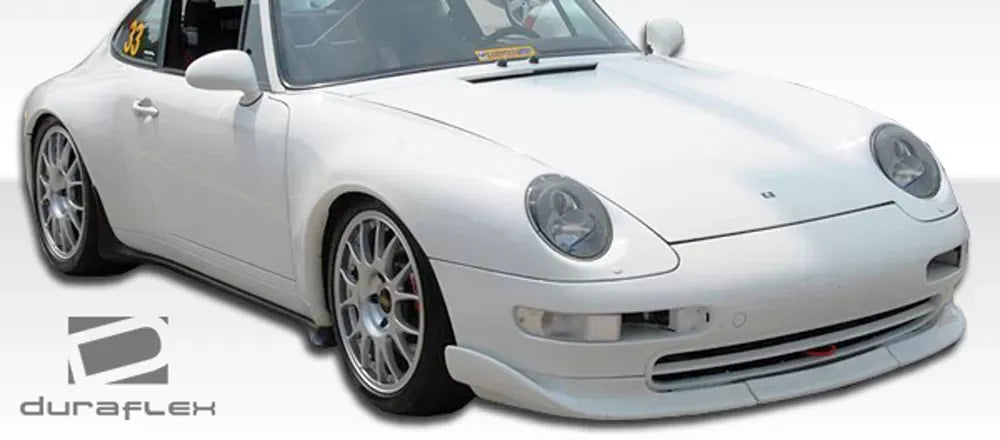 Duraflex Club Sport Front Lip Spoiler Compatible With 1995-1998 Porsche 993 - 3 Piece